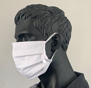 Mund-Nasen-Maske mit Nasenbügel